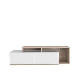 Hanah Home Nexera - Cordoba Soporte de TV Córdoba y Blanco